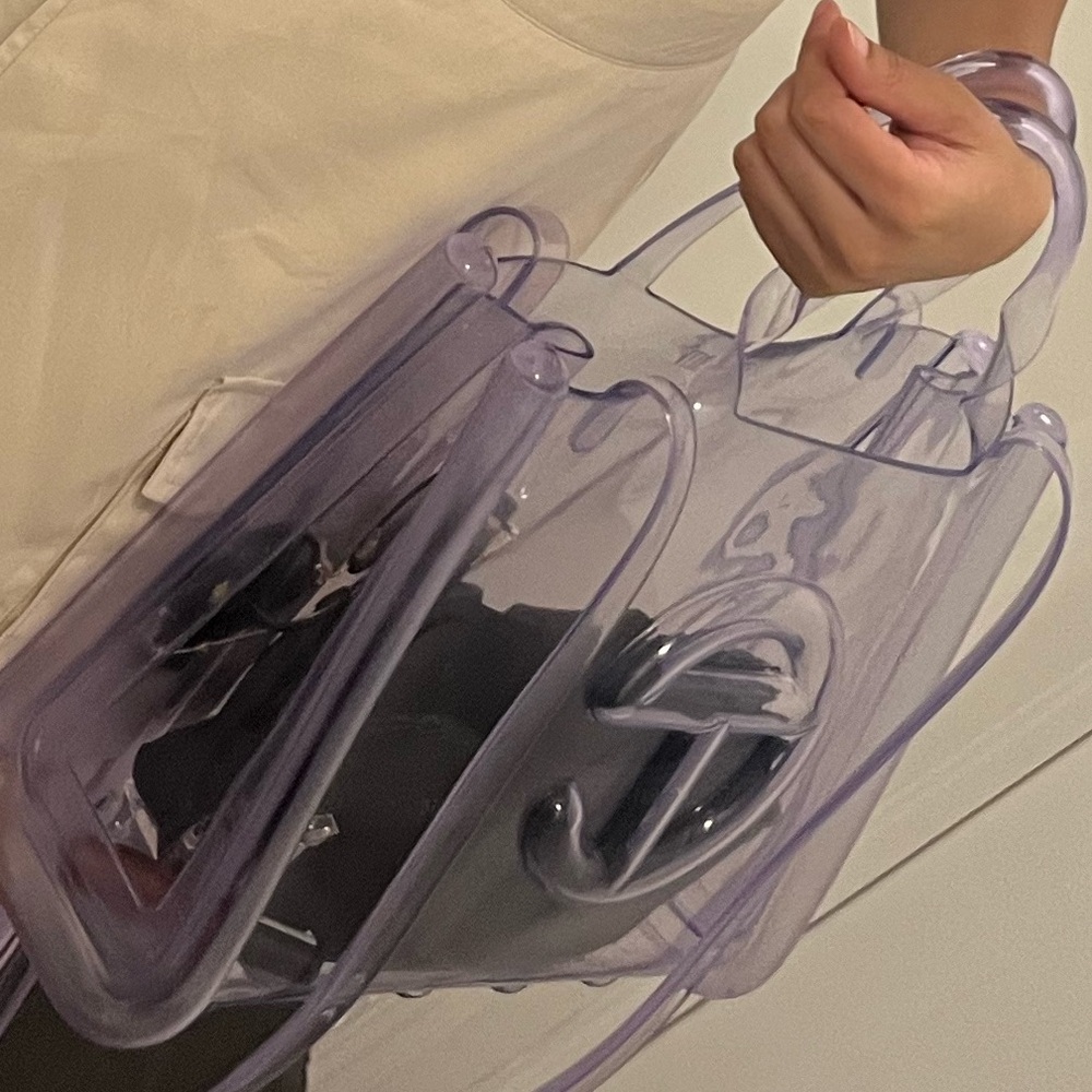 Telfar clear Melissa Jelly bag